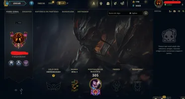 Conta League of Legends Full Acesso - 137 Champs e 89 Skins