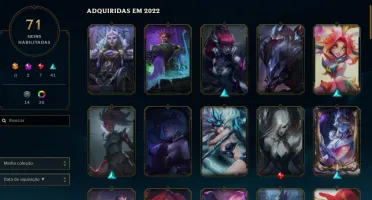Conta Grão Mestre, League of Legends