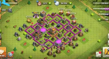 Clash of clans CV 7 baratinho