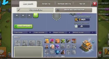 Clash of clans CV 7 baratinho