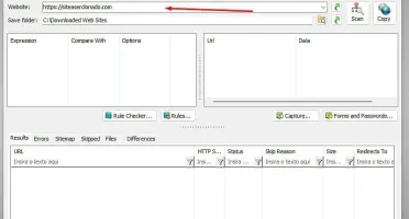Software de Copiar Sites para Navegação com Facilidade