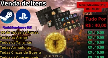ELDEN RING - Todos os Itens do Jogo [ Playstation 4/5 ] & PC