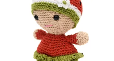 Bebê Melancia Amigurumi Artesanal Bebê Chá de Bebê Frutas