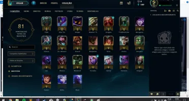 conta lol gold 5