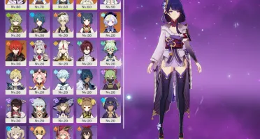 Conta Com Raiden Shogun + Ganyu + Ayaka E Vários T4*