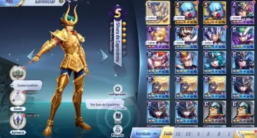 Saintseiya Awakening A-139 + 1240 Gemas Avançadas