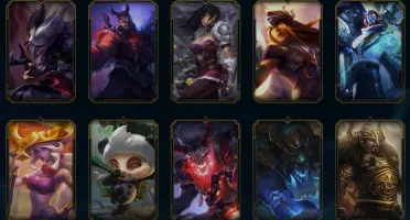 Conta League of Legends Full Acesso - 122 Champs e 49 Skins