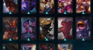 CONTA LOL 🌟 PLATINA 3 🌟 59 SKINS 🌟 124 CAMPEOES