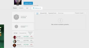 Conta league of legends d4 season passada