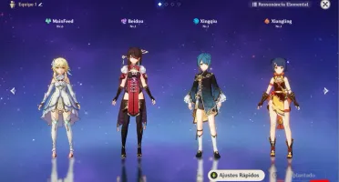 CONTAS GENSHIN IMPACT - AR7 - COM PERSONAGENS TIER 4