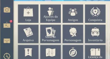 Conta TOP Genshin impact 17k de gemas personagens e armas T5