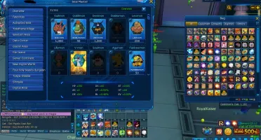 Conta GDMO com vários Digimon!!