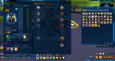 Conta GDMO com vários Digimon!!
