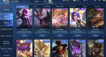 Conta Mitica com muitos brindes
