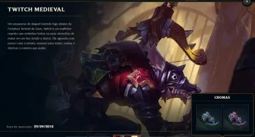 Conta de LoL - 357skins lvl 263
