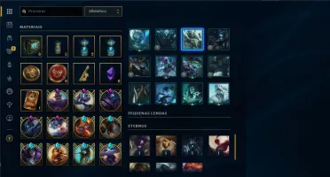 Conta de LoL - 357skins lvl 263