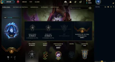 Conta de LoL - 357skins lvl 263
