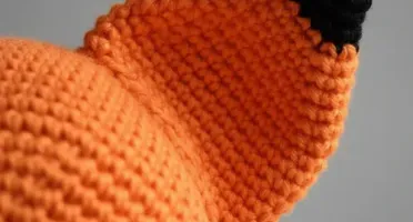 Raposa Soneca Amigurumi Decoração Infantil Artesanal