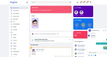 Sngine - The Ultimate PHP Social Network Platform