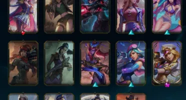 615 Skins+main Adc+14 Skins Cait+16 Skins Mf+16 Skin Ashe