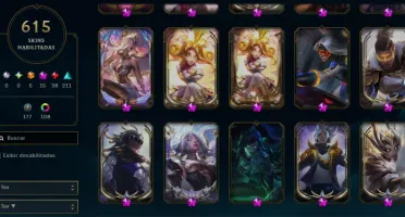 615 Skins+main Adc+14 Skins Cait+16 Skins Mf+16 Skin Ashe