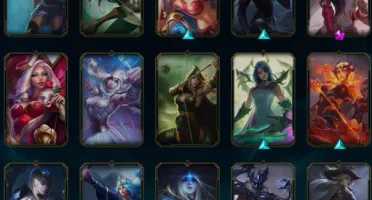 615 Skins+main Adc+14 Skins Cait+16 Skins Mf+16 Skin Ashe