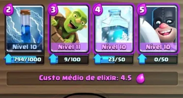 Conta Clash Royale Arena 12