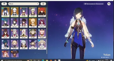 AR51 - YELAN, AYAKA, AQUA SIMULACRA, TUMULO DO LOBO, BENÇÃO