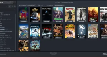 Conta steam AmongUs, Euro Truck, Tomb raider, Phasmophobia