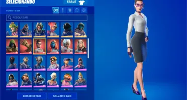 Conta Fortnite +96 skins