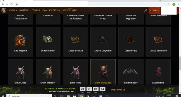 conta world of warcraft shadown lands