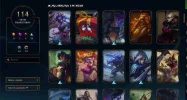 114 skins no lol, 2 facas no valorant mais skins ++