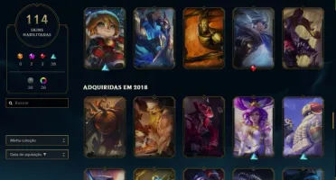114 skins no lol, 2 facas no valorant mais skins ++