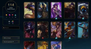 114 skins no lol, 2 facas no valorant mais skins ++