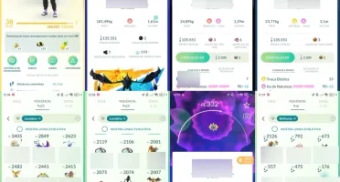 Nível 38 | 27 Lendários | 3 Míticos | 6 Shinies | L010