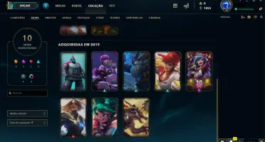 Conta unranked - lvl 30
