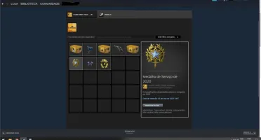 CONTA STEAM CS:GO PRIME PATENTE ÁGUIA + GTA V