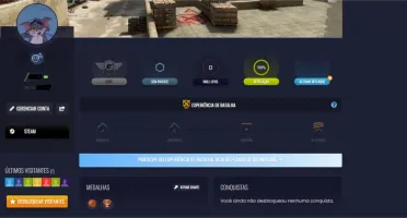CONTA STEAM CS:GO PRIME PATENTE ÁGUIA + GTA V