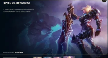 Conta LOL, Riven Campeonato S2 e Rammus Rei (Unranked SOLOQ)