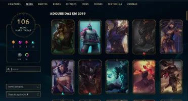 Conta LOL, Riven Campeonato S2 e Rammus Rei (Unranked SOLOQ)