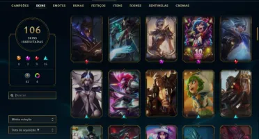 Conta LOL, Riven Campeonato S2 e Rammus Rei (Unranked SOLOQ)