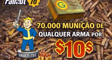 Fallout 76 -- 70.000 Munição De Qualquer Arma Por 10$