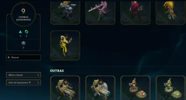 CONTA LOL DIAMANTE / PLATINA