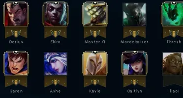 CONTA LVL30 SMURF DE LOL 22k(27k) DE ESSÊNCIAS E 13 CAMPEÕES