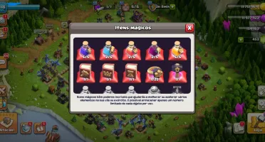 CV17 Quase Full - Clash of Clans + Conta Top Clash Royale