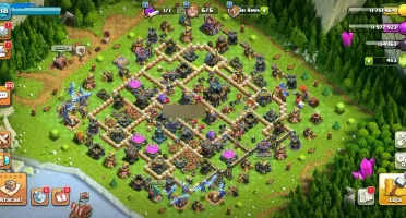CV17 Quase Full - Clash of Clans + Conta Top Clash Royale