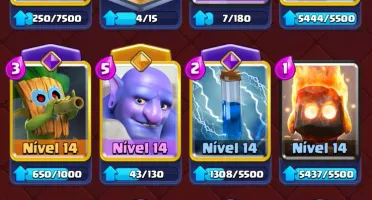 CV17 Quase Full - Clash of Clans + Conta Top Clash Royale