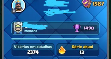 CV17 Quase Full - Clash of Clans + Conta Top Clash Royale