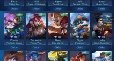 CONTA - 15 SKINS (SPECIAL, ELITE, SEASONAL)