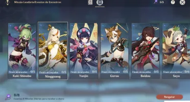 Genshin - Ayaka+arma/Kazuha+arma/Yelan+arma/Venti+arma/etc..